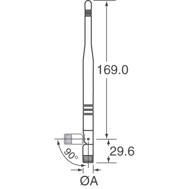 W1037 Pulse Electronics  Antenne RF